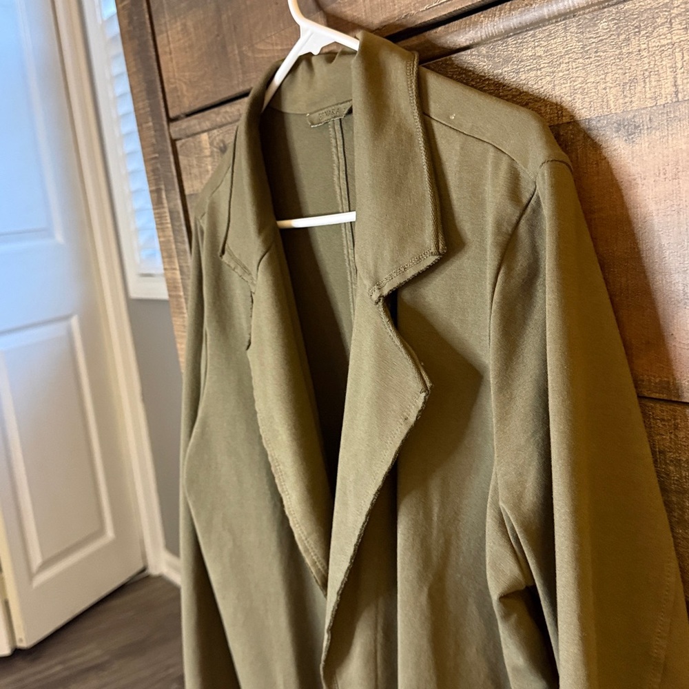 Zena Olive Green Lightweight Jacket XL - Picture 5 of 7